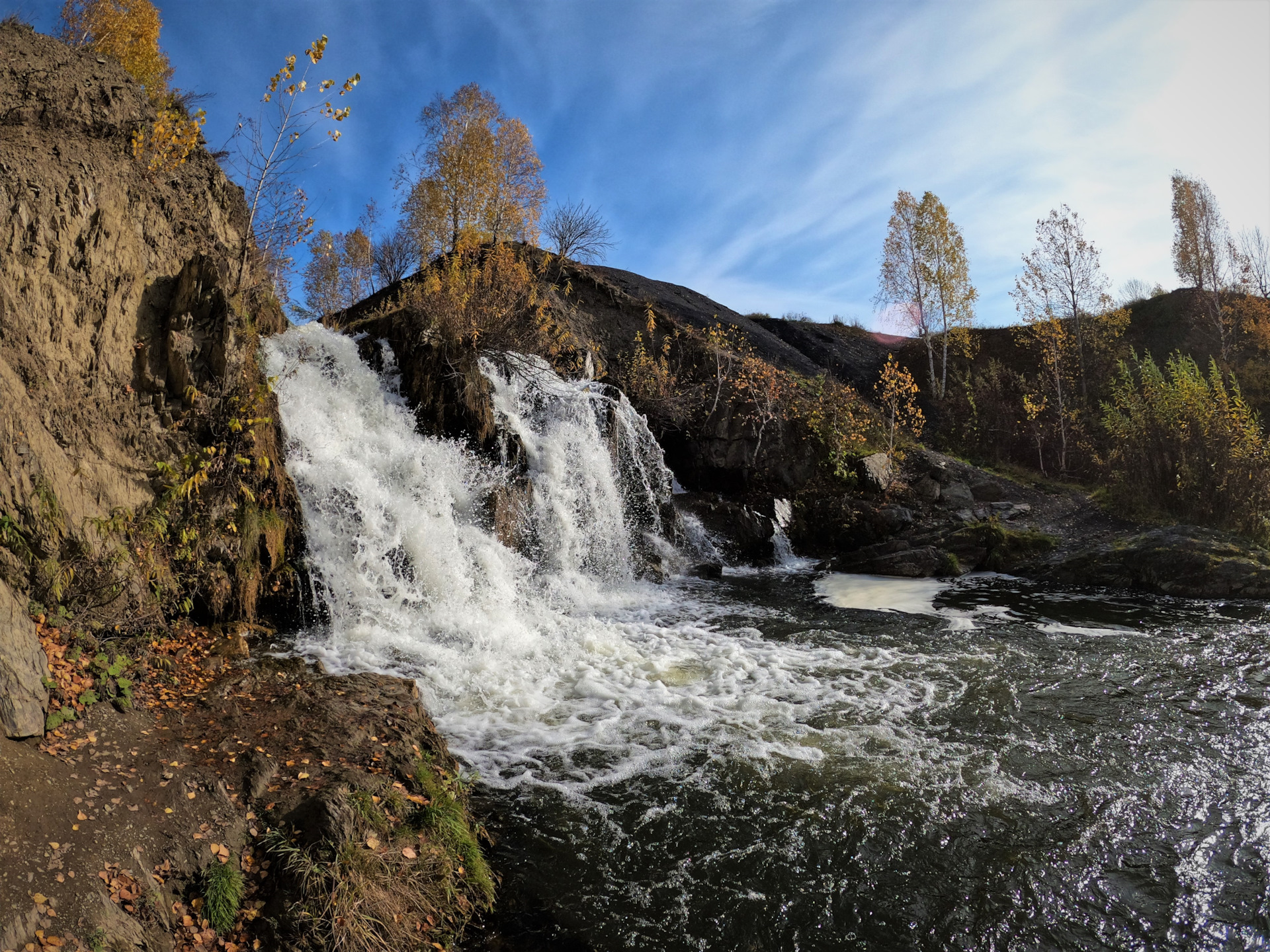 Водопады новосибирской