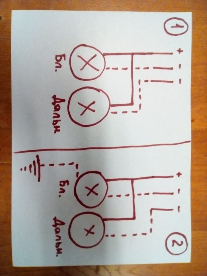Подключение головного света по ГОСТу. — Mazda MPV II, 2,5 л, 2001 года ...