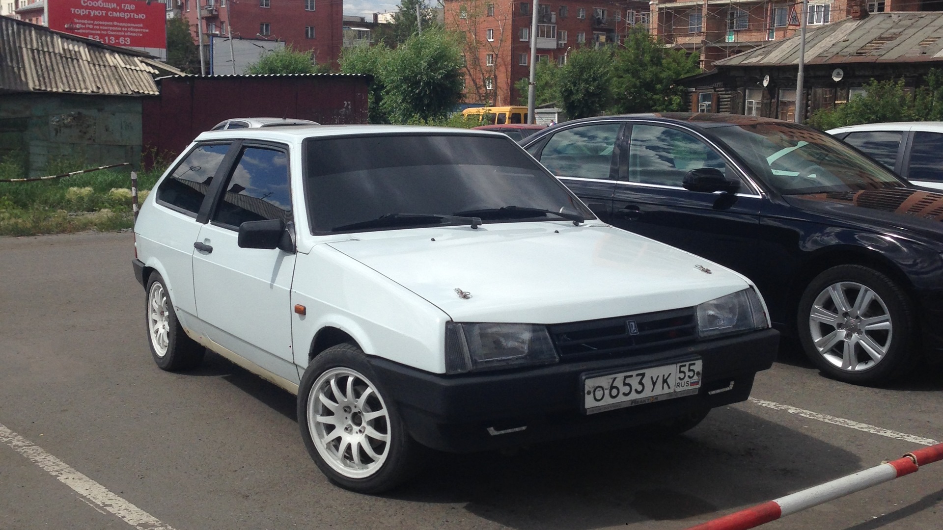 Lada 2108 1.5 бензиновый 1987 | Белая на DRIVE2