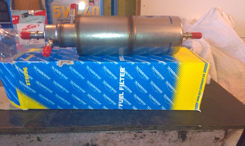 Топливный фильтр — Mercedes-Benz M-Class (W163), 3,2 л, 2000 года ...