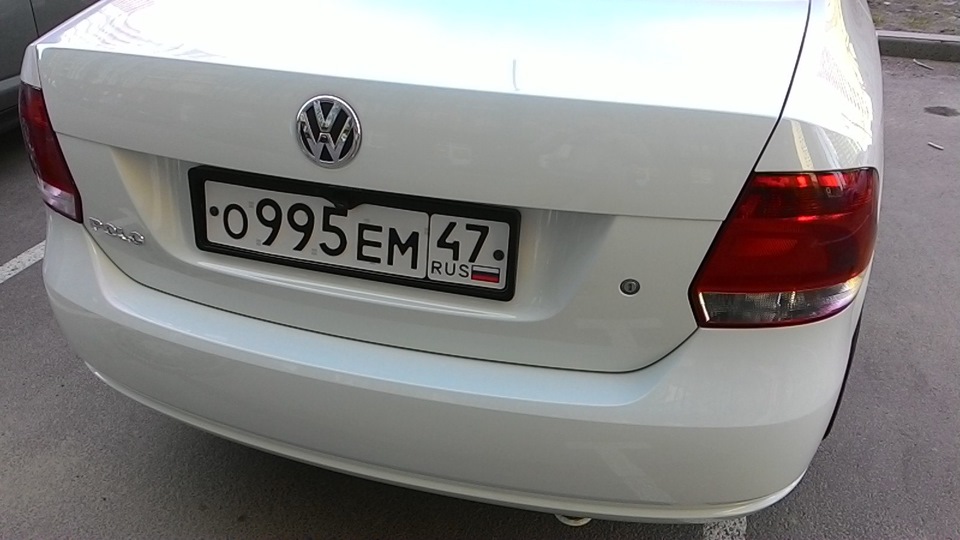 Вспучивание краски на Поло. Перекраска по гарантии. — Volkswagen Polo ...