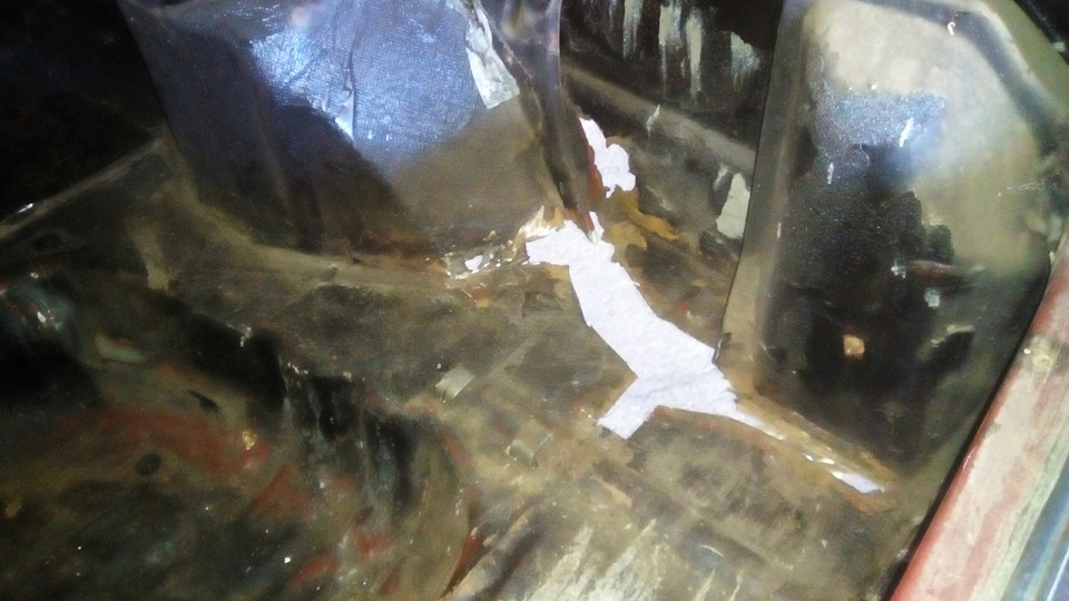 Локальный кузовной ремонт.1. Не для слабонервных. — Lada 21099, 1,5 л ...