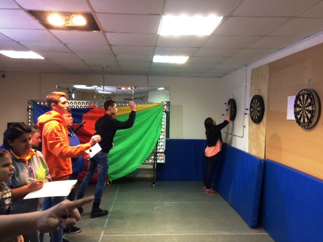 Центр досуга и спорта. ГБУ СДЦ "Норд". Дартс во дворе. ГБУ Алексеевский. Галушкина 25 ГБУ СДЦ Алексеевский.