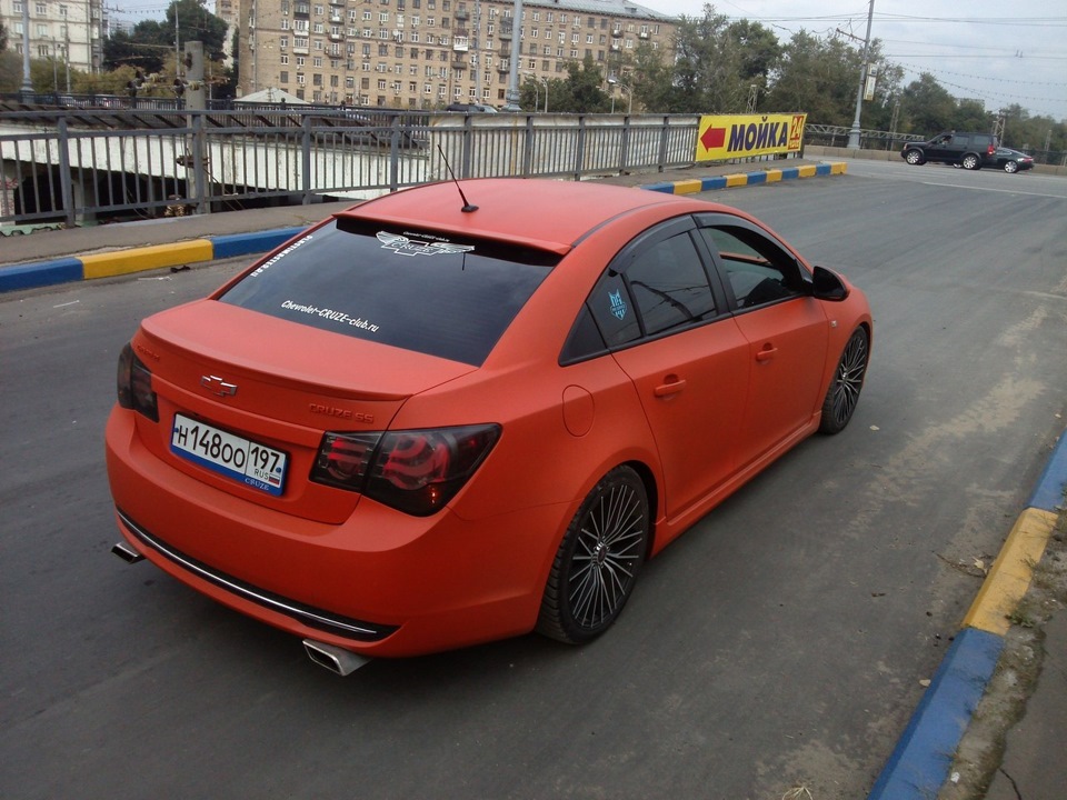 Пластидип Chevrolet Cruze