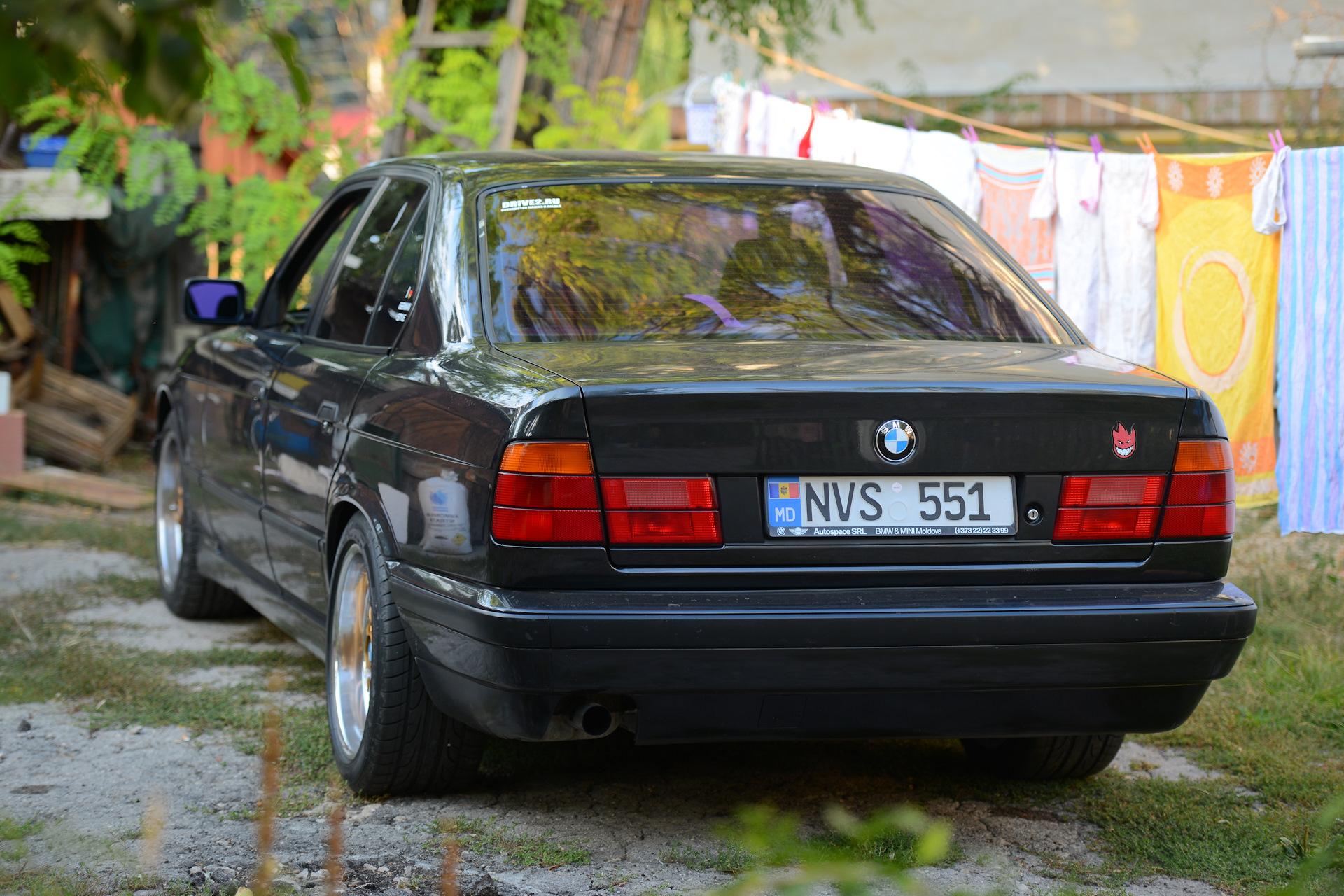 Sexy зад )) — BMW 5 series (E34), 2 л, 1994 года | фотография | DRIVE2