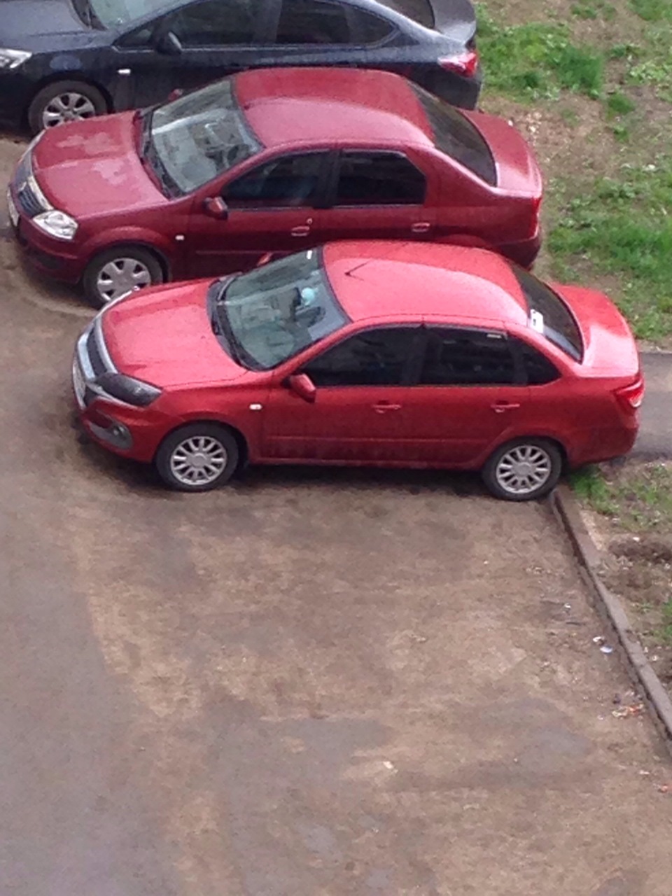 Покраска фар, настройка клапанов, сход/развал — Lada Гранта, 1,6 л ...