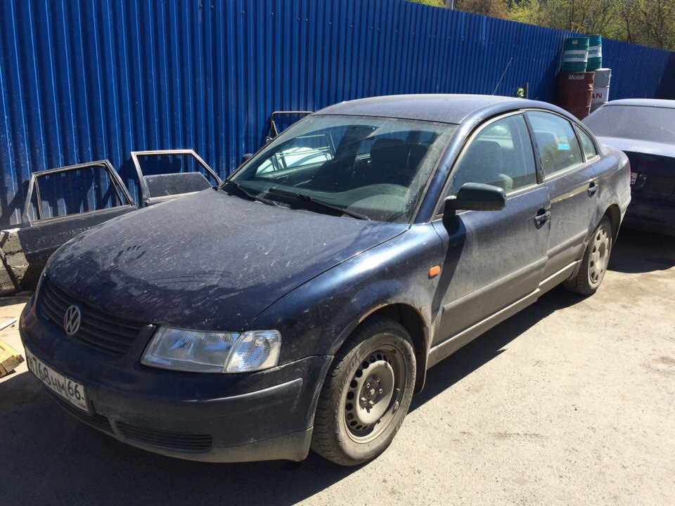 Volkswagen Passat — замена межвальной цепи и чистка маслоприемника ...