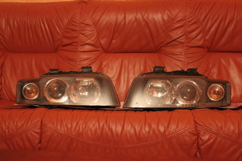 Продам фары bi-xenon — Audi A4 (B6), 1,8 л, 2002 года | аксессуары | DRIVE2