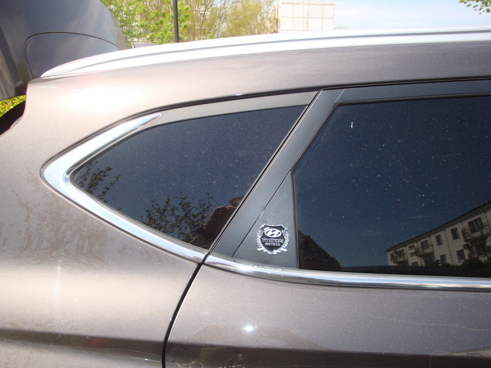 Значок посажен на место. — Hyundai Tucson (TL)