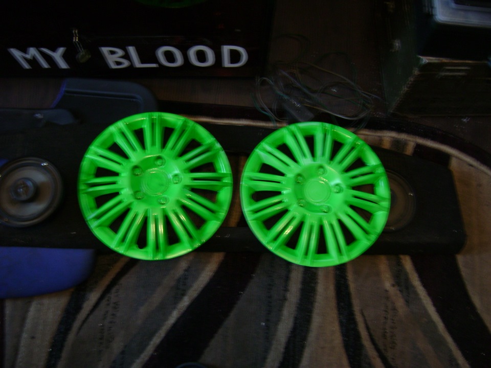 Колпаки в любимый цвет. — ГАЗ 31029, 2,3 л, 1994 года | автозвук | DRIVE2