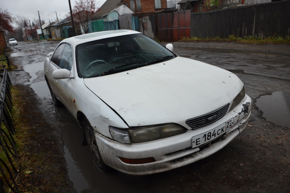 Полировка фар toyota carina ed