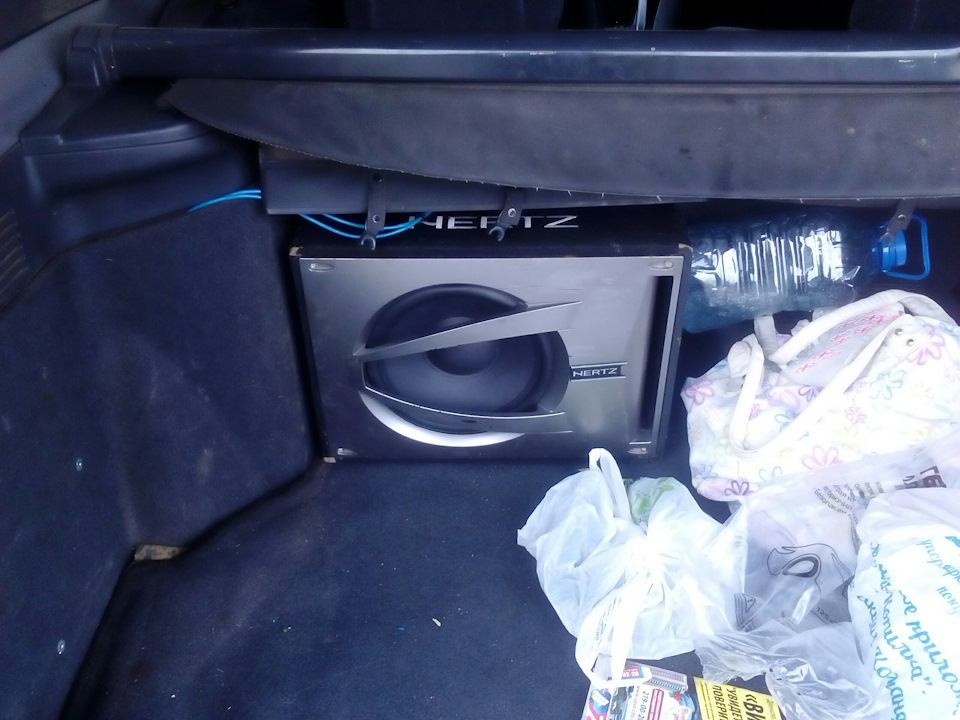 Наконец-то саб! — Toyota Caldina (190), 1,8 л, 1997 года | автозвук ...