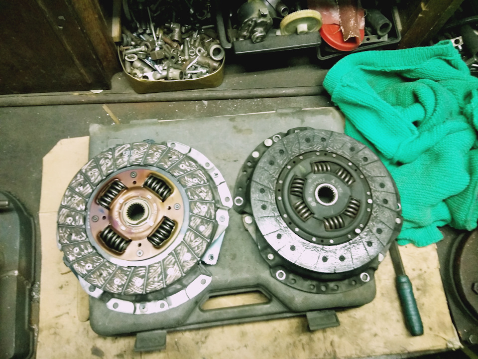 Замена сцепление, потшипник первичного вала. — DRIVE2
