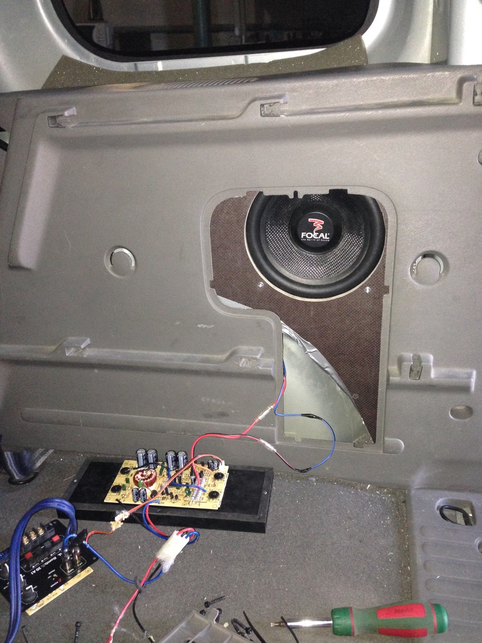 ПЕРЕДЕЛКА САБВУФЕРА — Renault Kangoo (2G), 1,5 л, 2011 года | автозвук ...