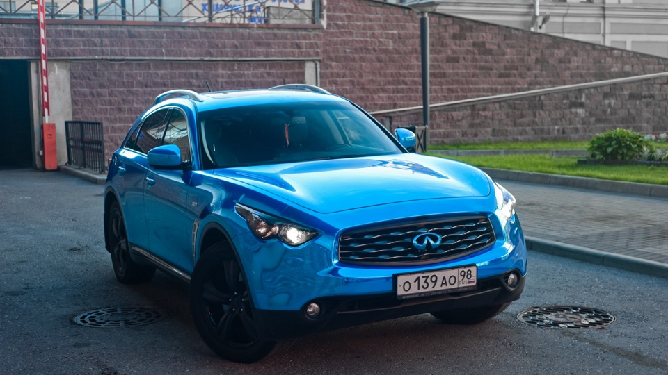 Infiniti fx50 перламутровый бирюза