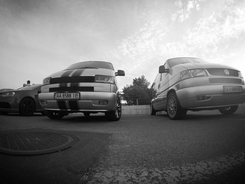 New look )) — Volkswagen Transporter T4, 2,5 л, 2003 года | стайлинг ...