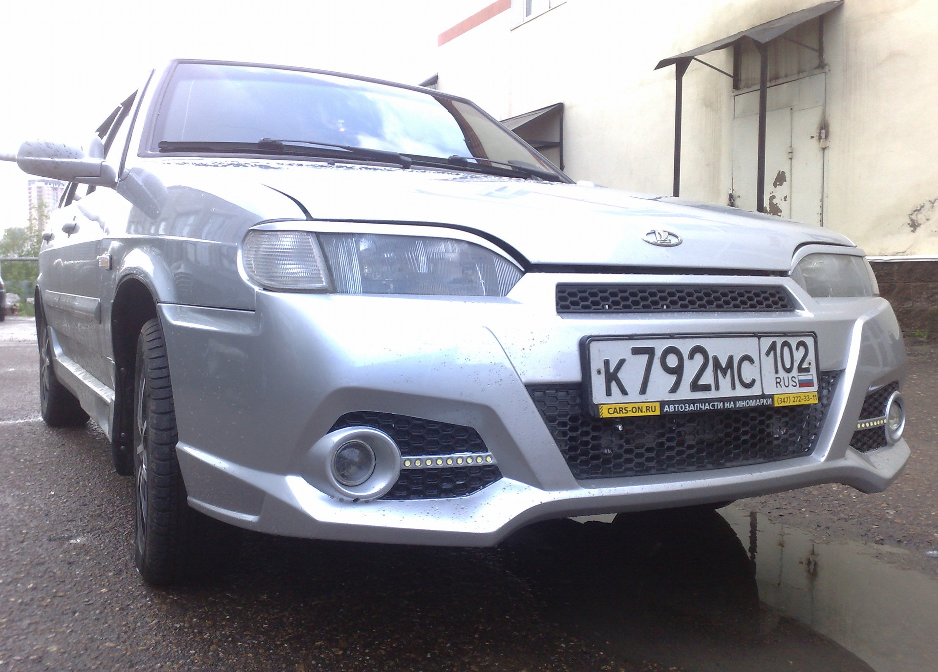 Спорт бампер на 2114