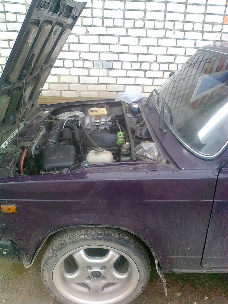 дроссельная заслонка 52 мм. — Lada 21074, 1,6 л, 2002 года | запчасти ...