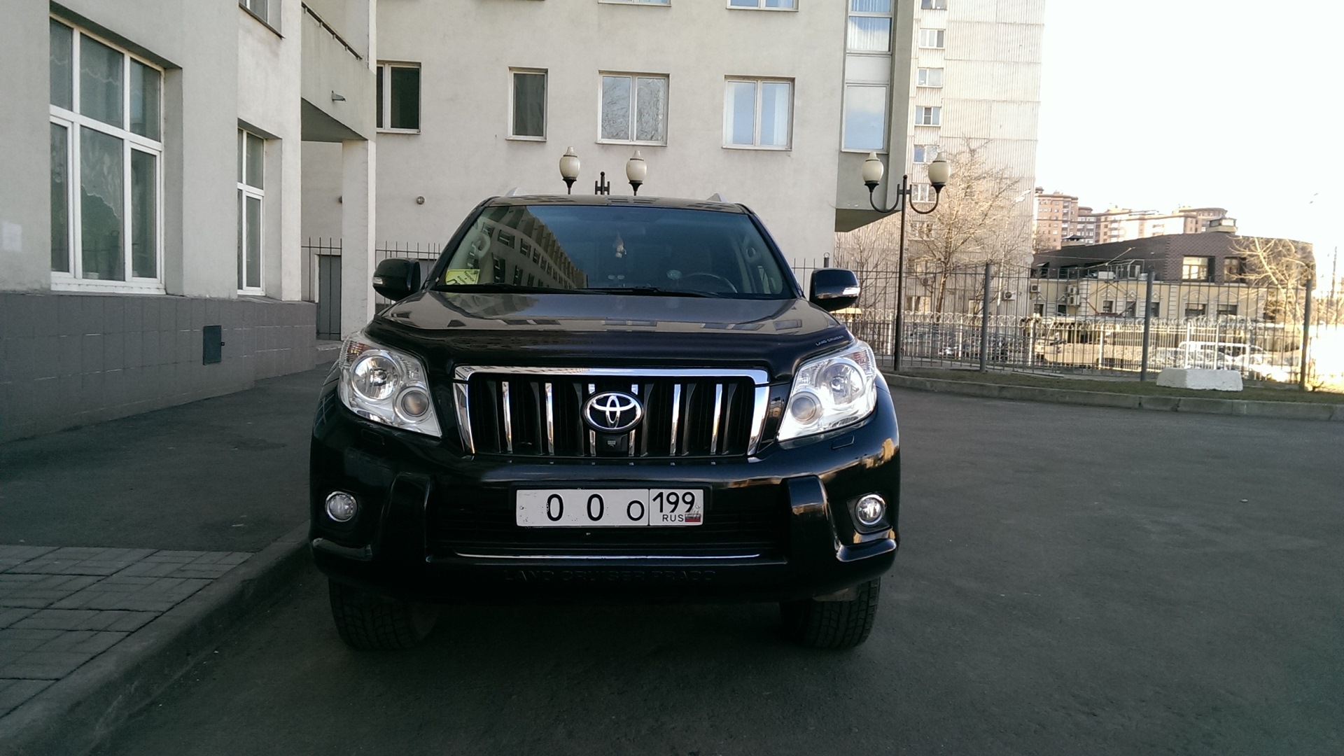 Toyota Land Cruiser Prado 150-series 2.7 дизельный 2011 | Черный Арабский  жеребец на DRIVE2