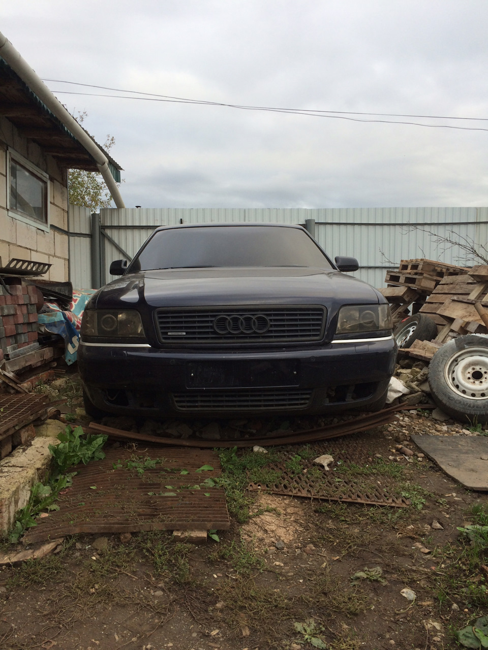 Затемнение фар — Audi A8 (D2), 4,2 л, 2000 года | кузовной ремонт | DRIVE2