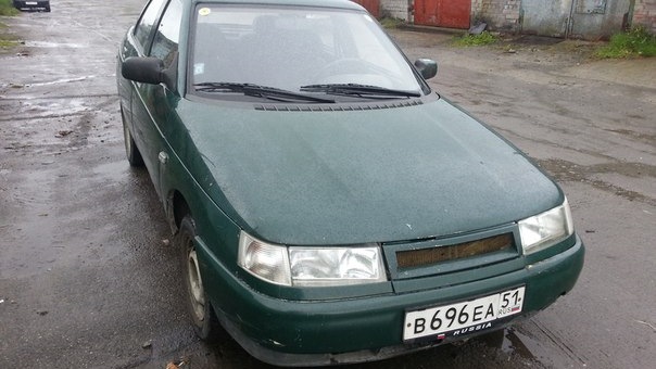 lada 2110 зеленый металлик