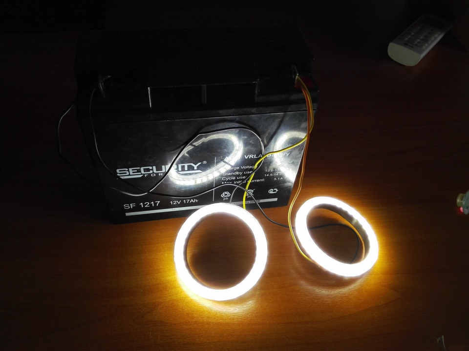 Отслоилась алюминиевая полоска от Ангельских глазок. — Daewoo Nexia ...