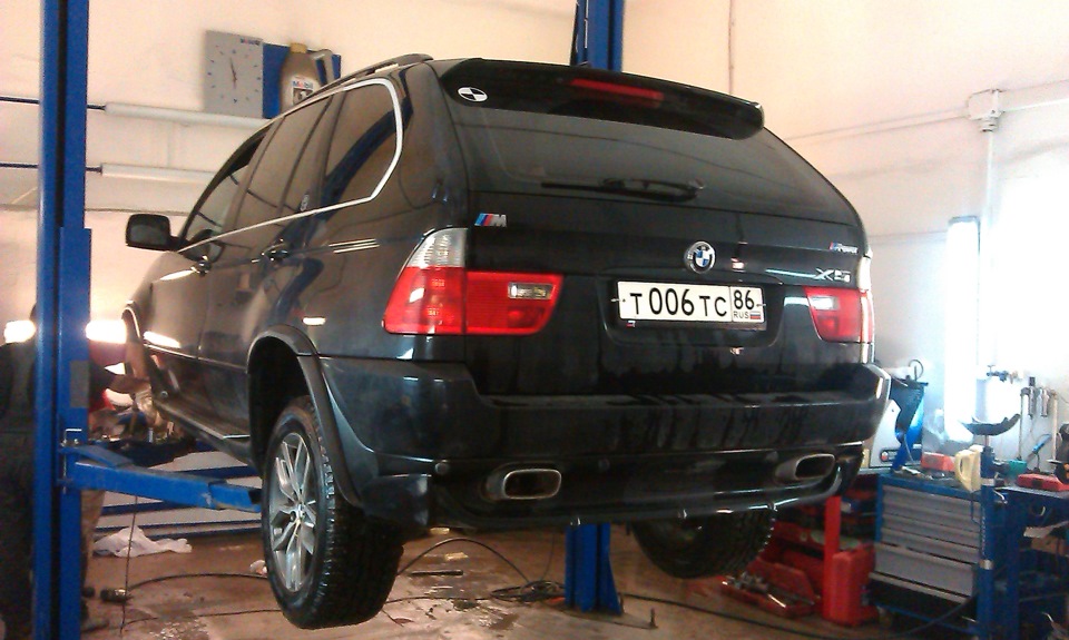 Не бережешь пыльники?-меняй гранату! — BMW X5 (E53), 4,4 л, 2005 года ...