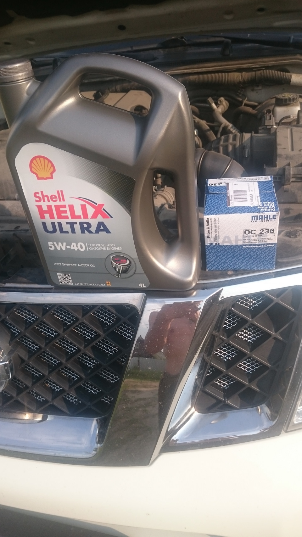 Плановое ТО после пробега — Nissan Pathfinder (3G), 2,5 л., 2011 года ...