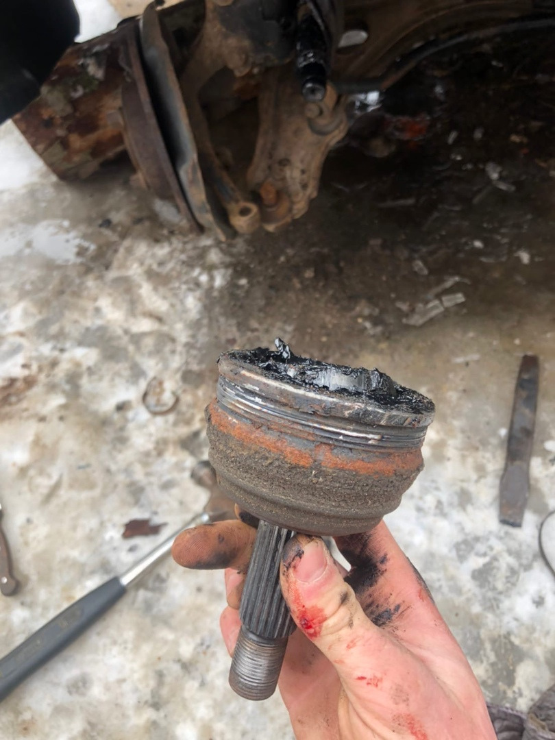 Снятие наружного шруса! Гольф 2 — Volkswagen Golf Mk2, 1,3 л, 1988 года ...