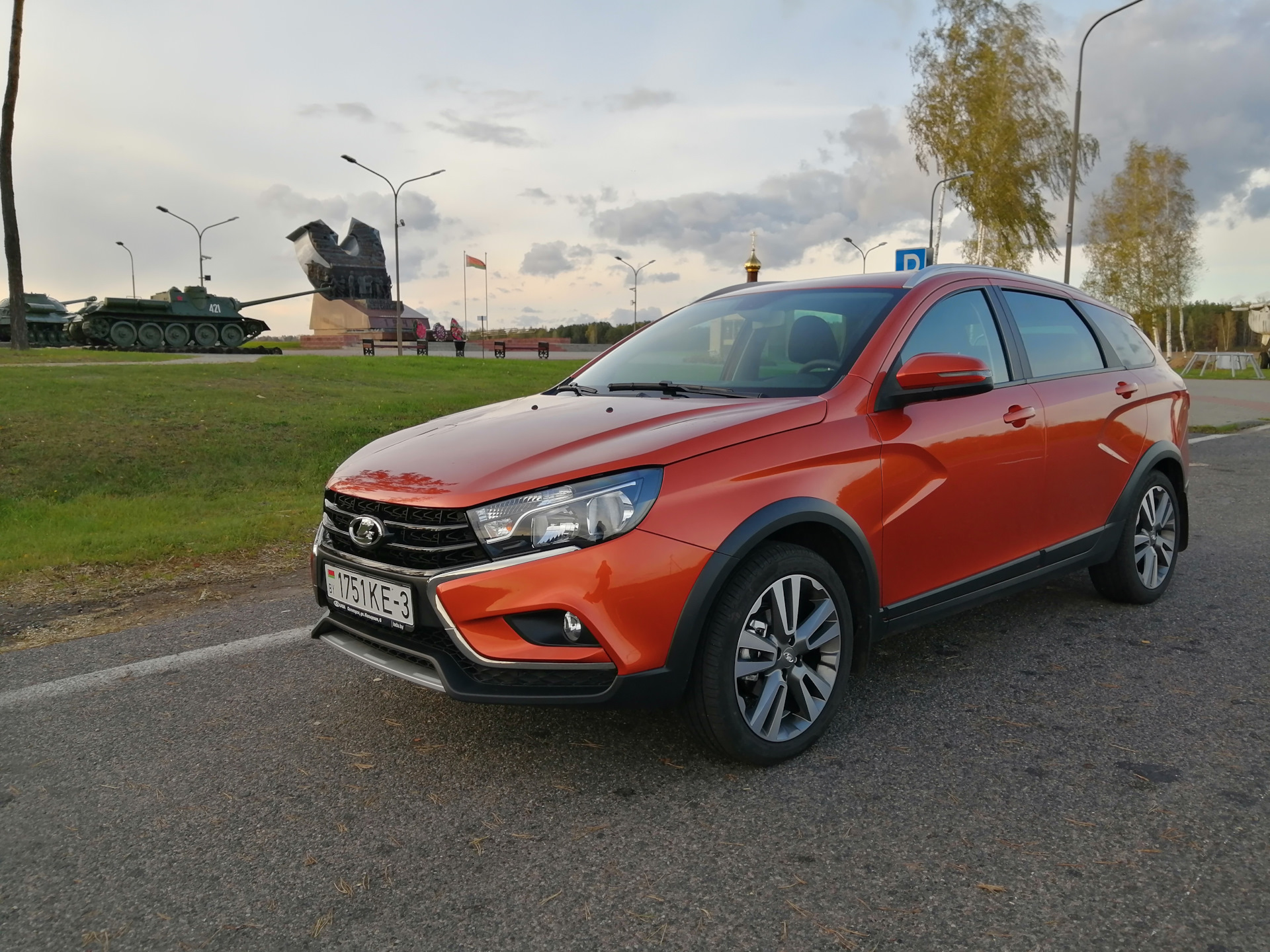 Мозырь-Бобруйск, туда и обратно. — Lada Vesta SW Cross, 1,8 л, 2020 года |  покатушки | DRIVE2