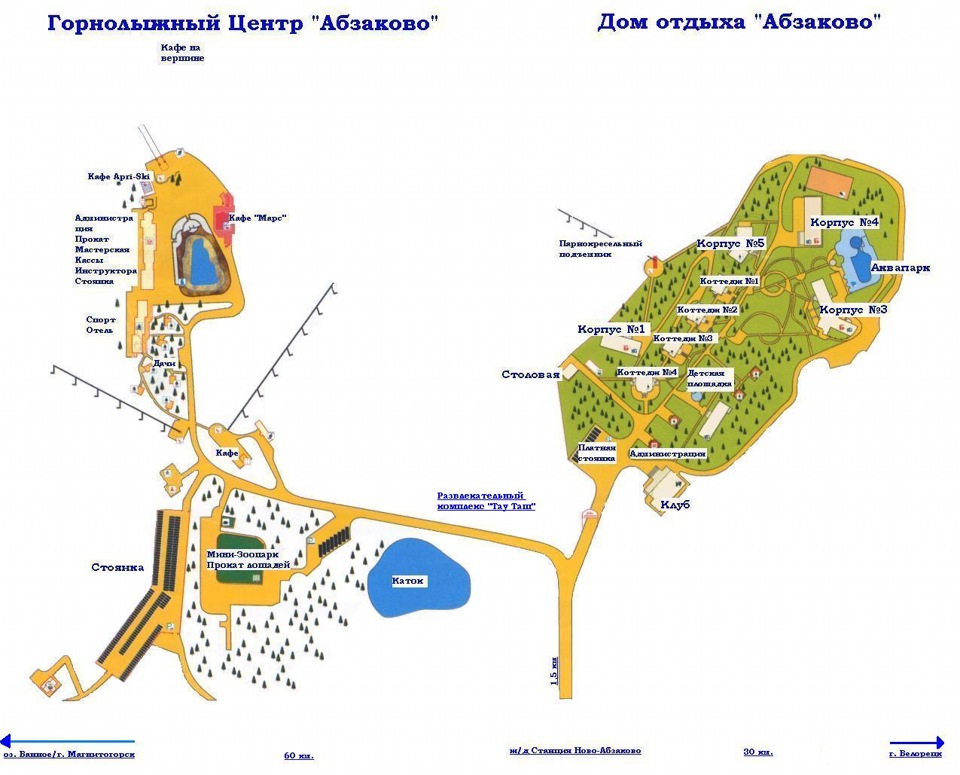 Абзаково схема комплекса