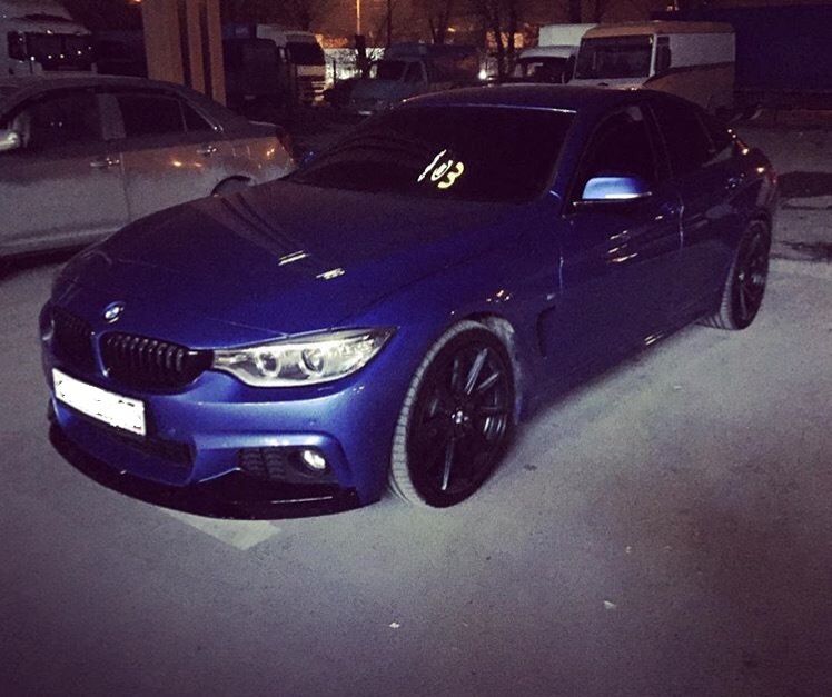 Губа на 4-ку Бмв) кому надо?) — BMW 4 series Gran Coupe (F36), 2 л ...