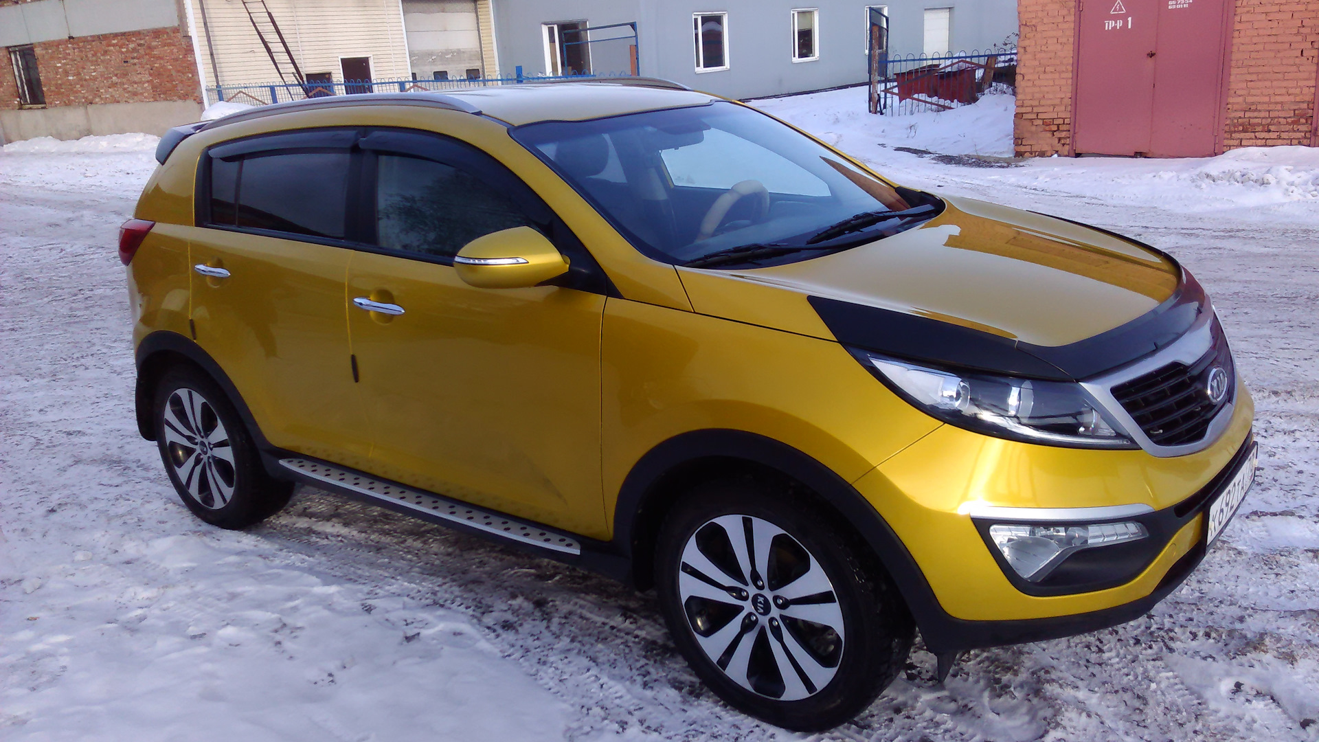 Kia Sportage Р¶РµР»С‚С‹Р№