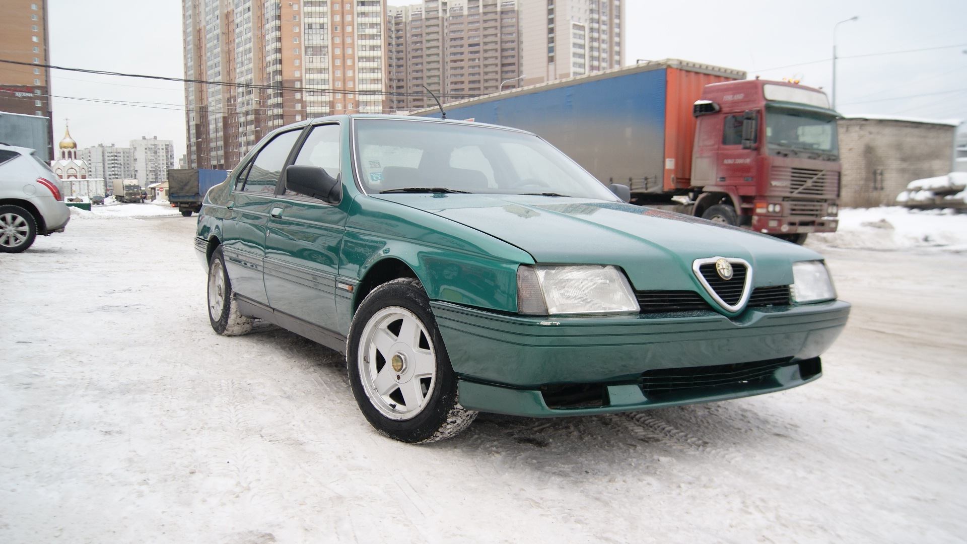 Alfa Romeo 164 2.0 бензиновый 1993 | зелёная змея на DRIVE2