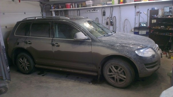 Volkswagen Touareg 3.0 TDI — авто приехал на чип тюнинг г Пермь. — "ПРО ...