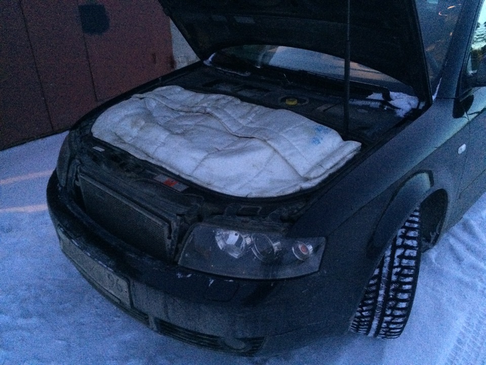 Одеяло для двигателя — Audi A4 Avant (B6), 1,8 л, 2003 года ...