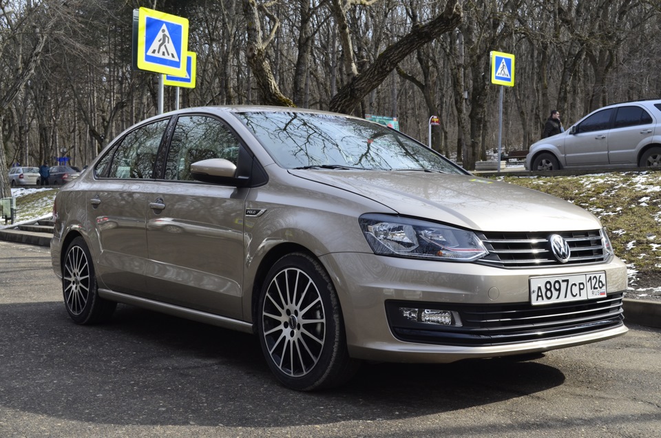 Тизерок — Volkswagen Polo Sedan