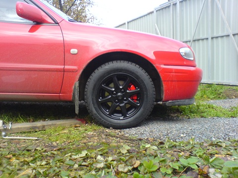 Calipers painting - Toyota Corolla 16 L 2001