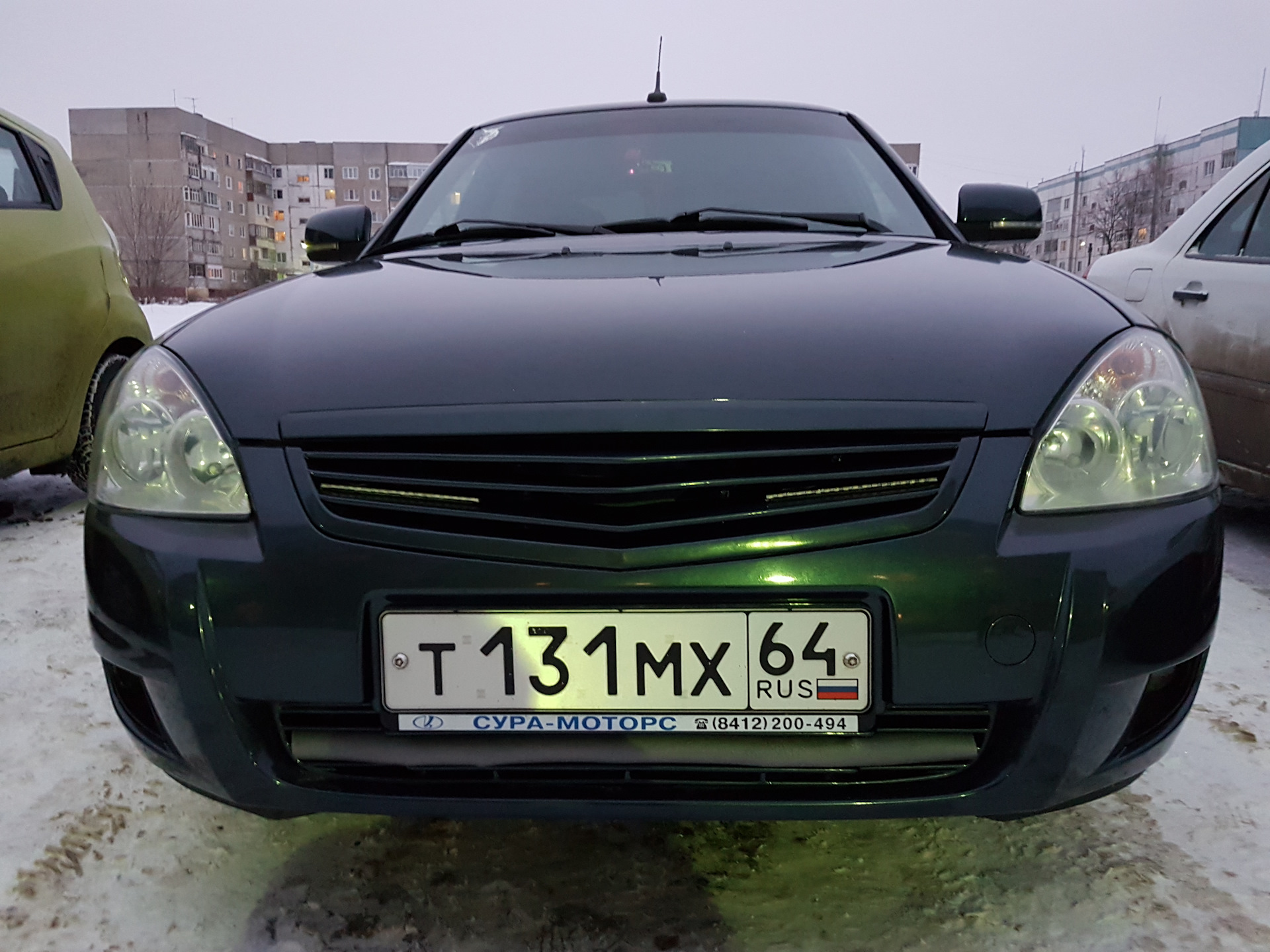 Установка Дневных Ходовых Огней. — Lada Приора хэтчбек, 1,6 л, 2012 ...