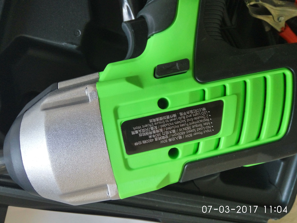 гайковёрт на 12V — Mitsubishi L200 (4G), 2,5 л, 2013 года | аксессуары ...