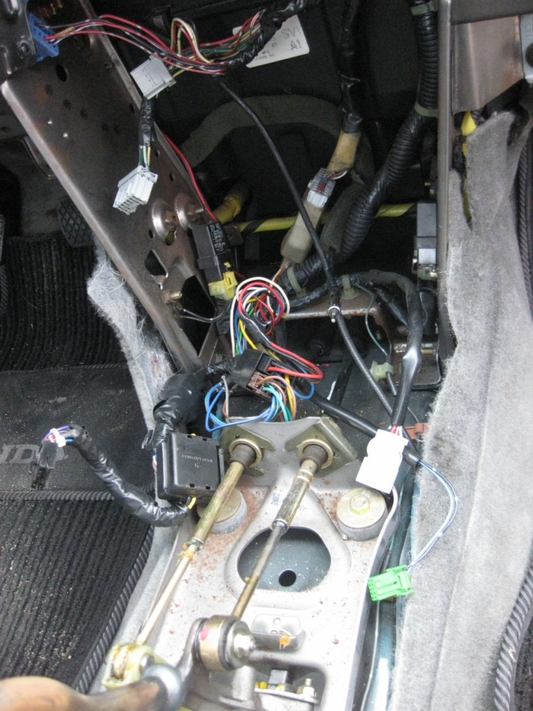 Разборка торпеды и приборки — Honda Accord Coupe (5G), 2,2 л, 1997 года ...