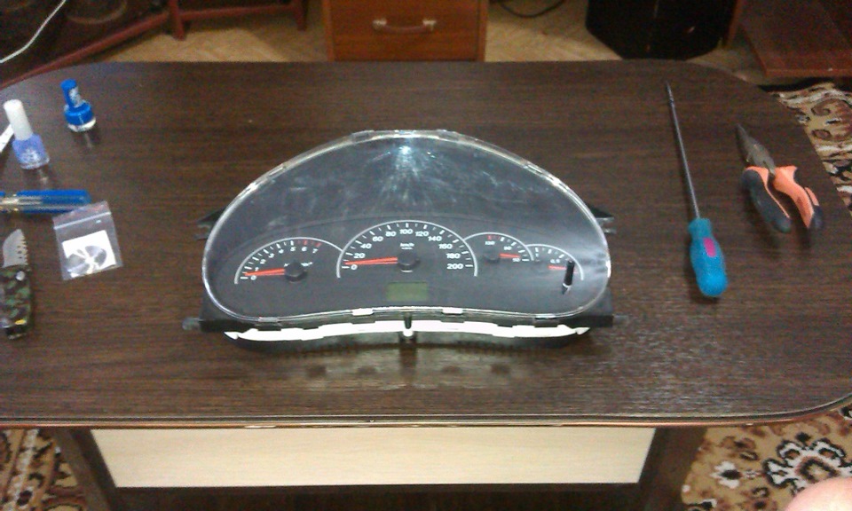 Смена подсветки панели приборов приора — DRIVE2