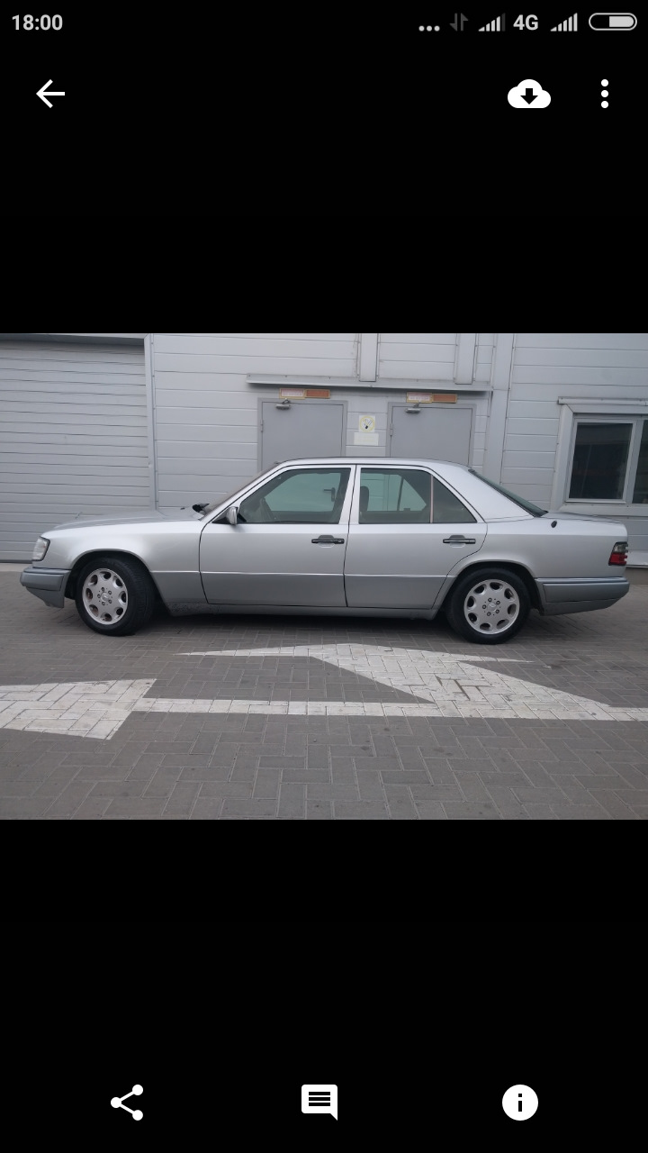 Легенда 90х в продаже в понимающие руки Mercedes Benz E124 1994г —  Автоподбор-Курск.рф на DRIVE2