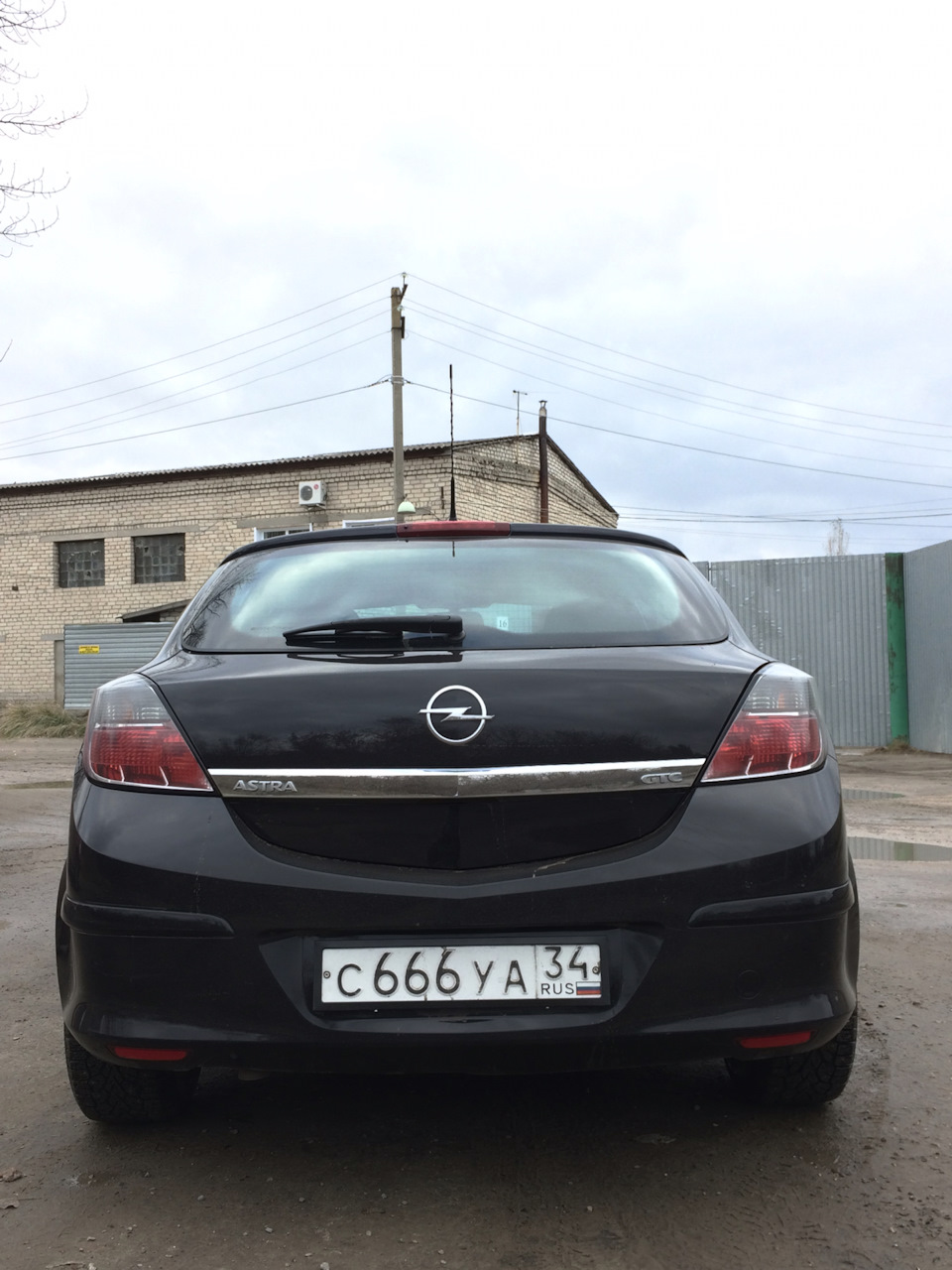 Поставил свои номера 666 — Opel Astra H GTC, 1,8 л, 2008 года | страхование  | DRIVE2