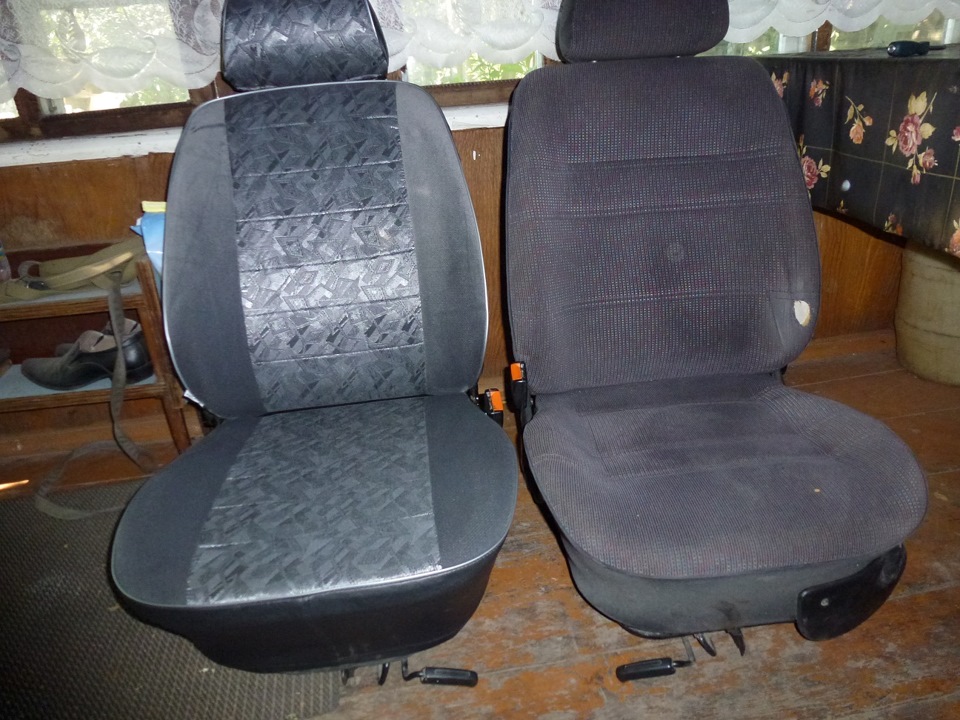 Замена обшивки сидений — Volkswagen Golf Mk3, 1,6 л, 1996 года | просто ...