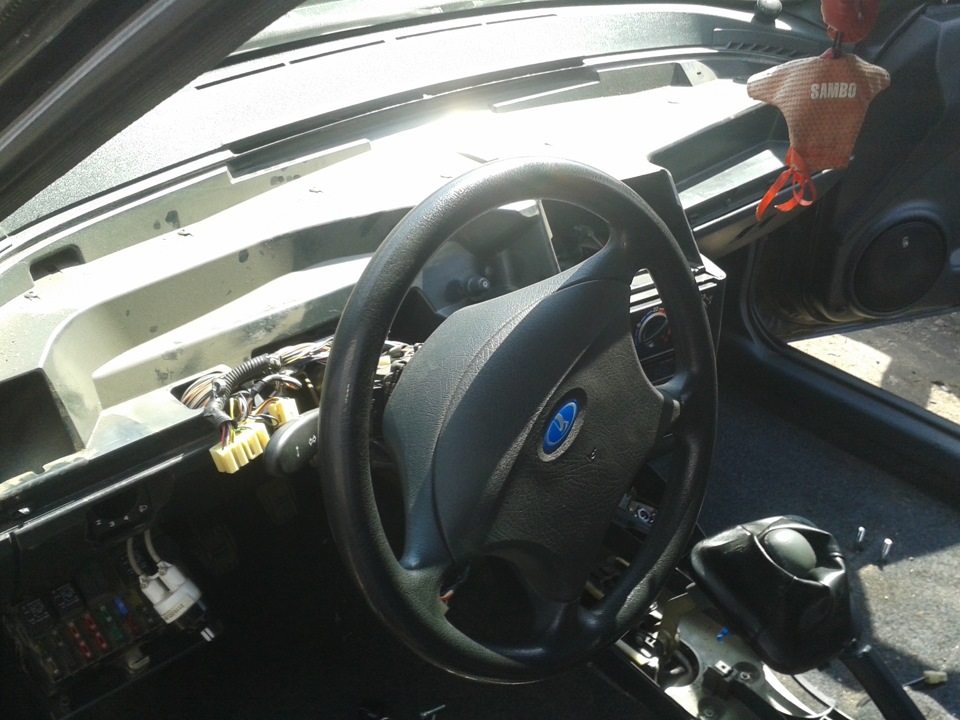 Проклейка торпеды часть 1 — Lada 21124, 1,8 л, 2008 года | своими ...