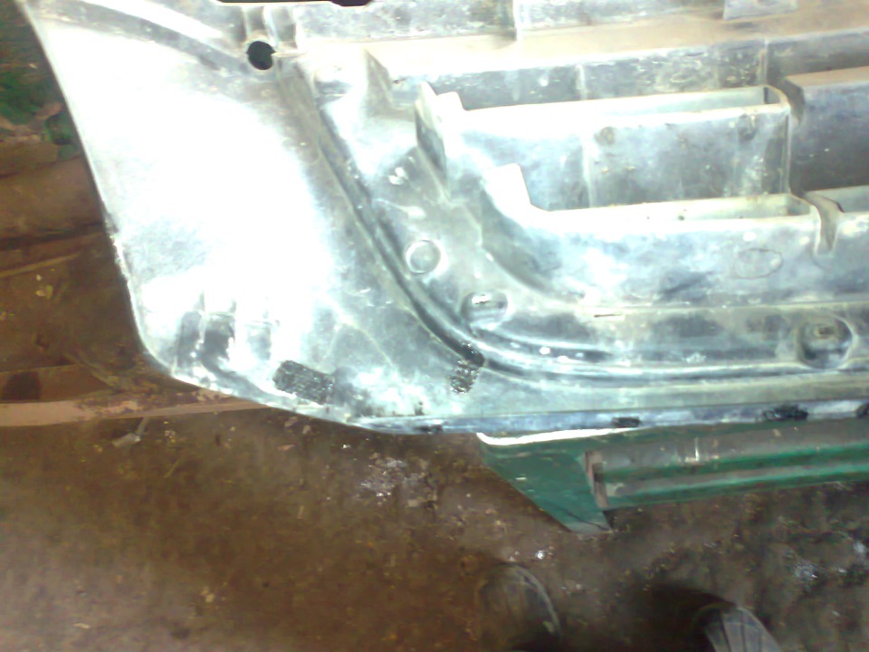Ремонт решотки радиатора — Honda CR-V (RD1/RD2), 2 л, 1998 года ...