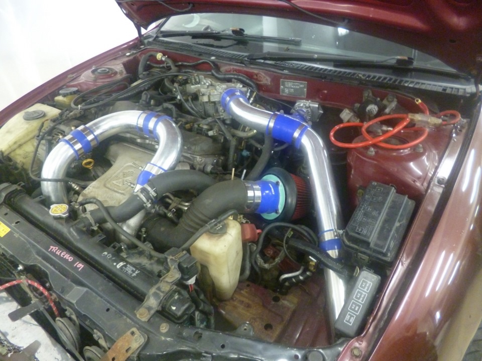 Перенос АКБ в багажник и мелочи (часть 1) — Toyota Corolla Levin (AE100 ...