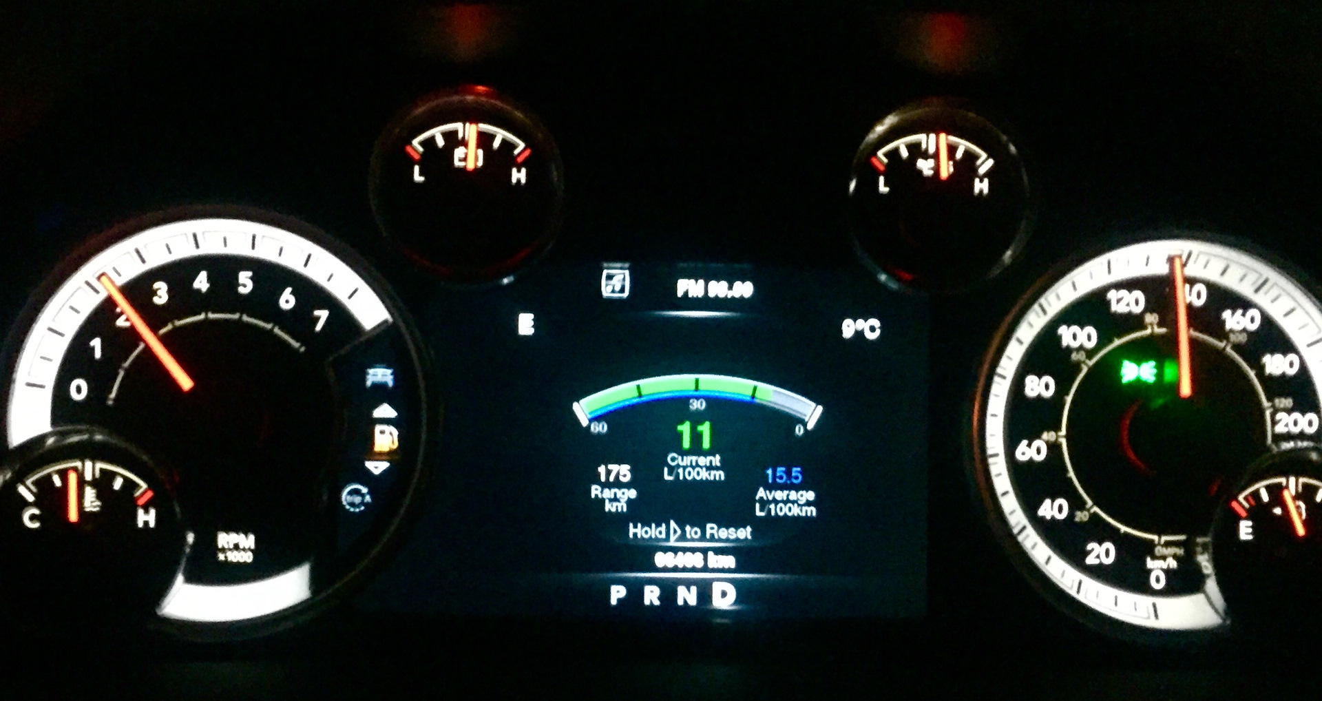 Расход на ГП 4.56 — Dodge Ram, 6,4 л, 2014 года | наблюдение | DRIVE2