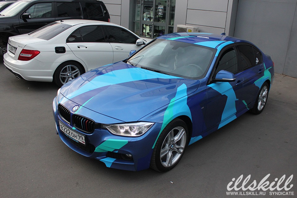 Камуфляж БМВ f30